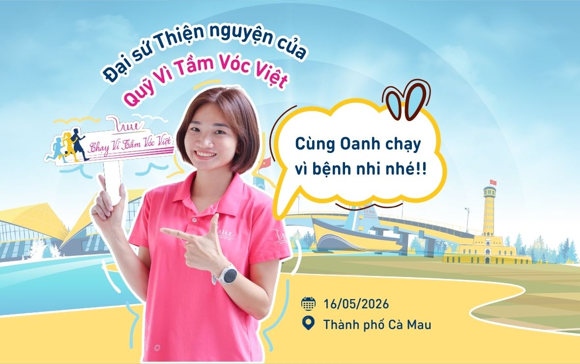 Cùng bứt phá thành tích tại giải chạy S-Race đầu tiên năm 2026 với Đại sứ Thiện nguyện năm thứ 4 của Quỹ Vì Tầm Vóc Việt VĐV Nguyễn Thị Oanh